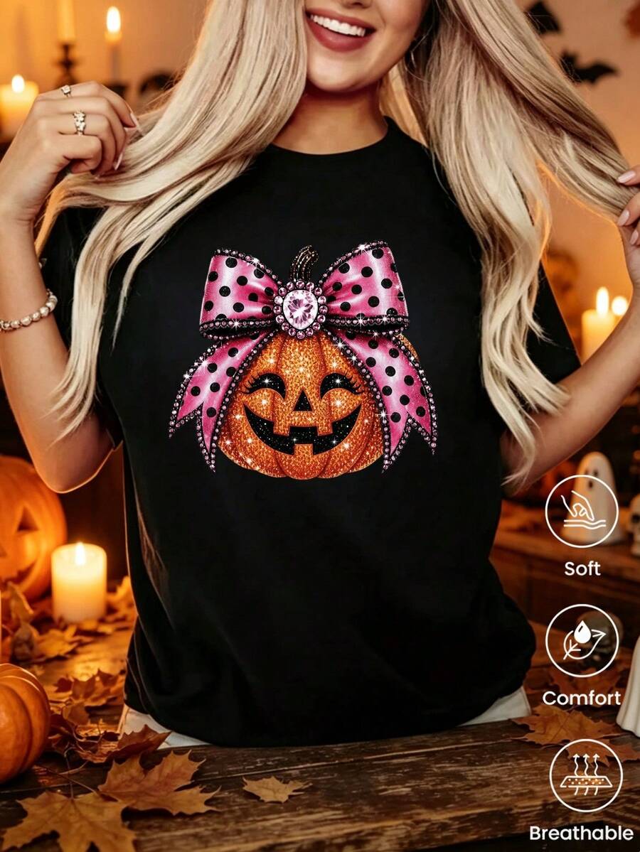 Women T-Shirts - Black - View 1