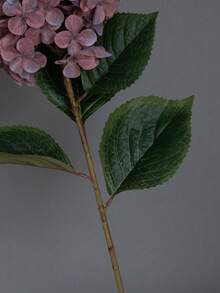 1PC, Autumn Long Branch Vintage Hydrangea Artificial Flower, Wedding Scene Layout Road Guide Fake Flower Photography Prop Hydrangea - Multicolor - View 9