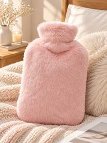 Autumn/Winter Warm Hand Warmer Bag, 2000ML/1000ML Size, Pink/Grey Optional - Multicolor - View 8