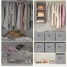 Clothing & Closet Storage Set - Gris - View 6