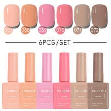 Set Kutek Gel 6 Warna dengan Botol yang Sesuai Warna, Cocok untuk Manikur Wanita di Musim Semi, Gugur, Dingin, dan Musim Panas, Manikur DIY di Rumah, Penataan Manikur Sehari-hari, Set Gel Warna-warni untuk Penggunaan Pribadi, Manikur di Rumah dan Desain Manikur Musiman - MultiWarna - View 15