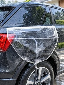Electric Vehicle Charging Port Magnetic Rain Cover, Transparent Waterproof Charging Port Protector, Electric Vehicle Charging Cable Cover With Transparent Window And Reinforced Edges, Electric Vehicle Charging Plug And Interface Outdoor Weatherproof Cover - A - View 6