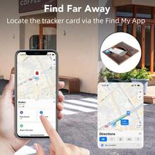 RSH Smart Wallet Tracker Card, Rechargeable Item Finder IP68 Waterproof Tracker, Compatible With IOS Find My App, Suitable For Keys, Wallets, Suitcases And ID Cards. - Multicolor - View 6