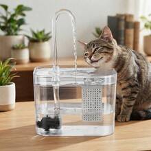 1.5L Cat Fountain, USB Powered Automatic Pet Water Dispenser - Provides Fresh, Clear Water For Cats And Dogs, Battery-Free Design - Multicolor - View 5