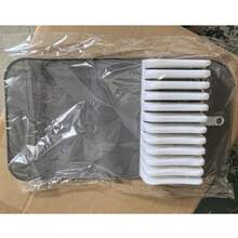 Giá cắm dao silicone 11 khe, kệ lưu trữ dao để bàn bếp, giá treo dao nhà bếp tiết kiệm không gian - Màu đặc - Xem 9