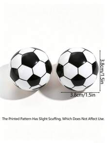 Colorful Creative Football & Basketball Shaped Pencil Sharpener, PVC Material, Portable Single-Hole Manual Pencil Sharpener, Office Supplies, Student Learning Aid Tool, Creative Stationery Gift, Suitable For Friends Or Family - A - View 14