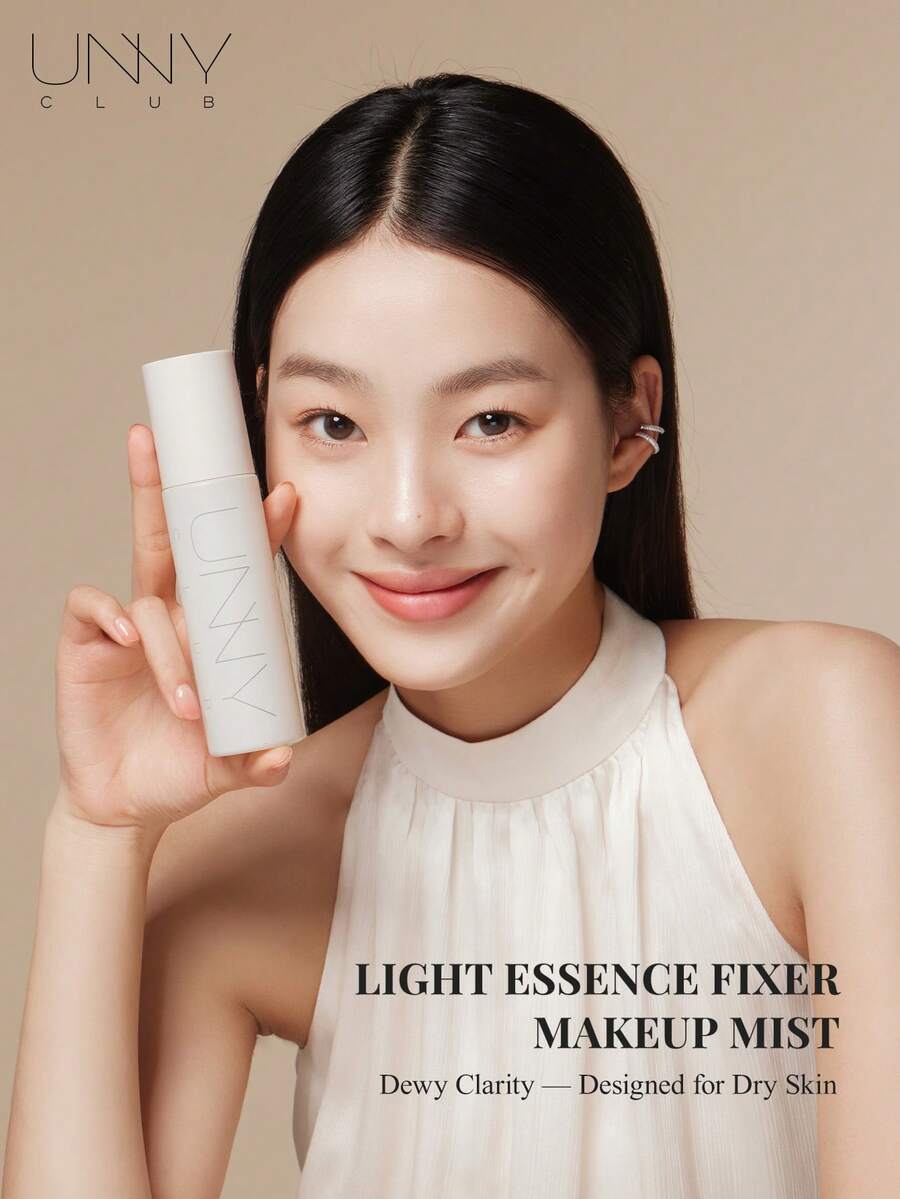 UNNY CLUB Semprotan Pengatur Riasan Tahan Lama 24 Jam, Melembapkan, Menyegarkan, Anti Luntur, Cocok untuk Kulit Kering, 100ml Kosmetik Kecantikan