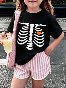 Amiam Bmian Tween Girls T-Shirts - Black - View 1