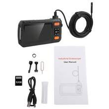 4.3" IPS Screen Endoscope Inspection Camera, 1080P Sewer Inspection Camera With 8 LED Lights, 3 Brightness Levels, 180° Rotating Camera, 32GB Memory Card, And 6.5ft Semi-Rigid Cable - 5M - View 11