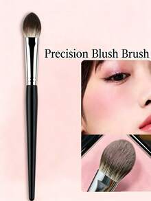 Heart-Shaped Blush Brush, Precise Blush, Eyeshadow, Foundation Makeup Brush Tool - Multicolor - View 5