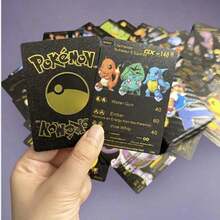 Funko 55pcs Pokémon Cards Rare VMAX, GX, EX, Collectible Cards Shiny Cards Universal Language Pokémon Anime Peripheral Cards Tabletop Game PVC Game Cards - Multicolor - View 2
