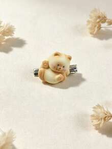 1pc Cute Cartoon Kitten Hair Clip, Adorable Quirky Hair Accessory, Suitable For Daily Wear, Gift Choice - Multicolor - View 7