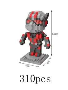 Disney The Avengers Spider-Man Building Blocks 310PCS Action Cartoon Character Superhero Hulks Groot Brick Model Building Block For Birthday Gifts - Multicolor - View 20