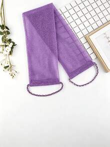 Long Handle Mesh Bath Brush, Exfoliating Bath Strap With Woven Rope, Double-Sided Shower Body Brush, Deep Cleansing And Dead Skin Removal, Easy To Clean, Suitable For Men And Women - Multiple Styles - View 17