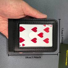 魔術錢包 即時出牌近距離魔術道具,Fick 卡片出現與消失錢包,初學者魔術表演配件,趣味街頭與舞台魔術惡作劇玩具,派對娛樂魔術道具,魔術愛好者的創意禮物 - 彩色 - 查看 5