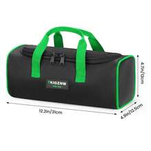 TKIGZNW A016 Compact Hardware Storage Bag,1Pc,Oxford Cloth Hand‑Carry Pouch For Carpenter House Inspector DIY Home Renovation Repair - Black - View 12
