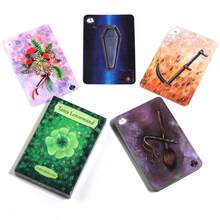 Permainan Kartu Tarot Dek Oracle Lenormand Tanis - Putih - View 5
