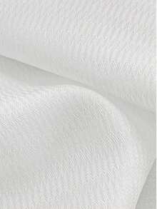 1er Set gewöhnlicher selbstklebender Klettverschluss-Vorhang, ohne Bohren zu installieren, geeignet für Türen, Küchen, Wohnzimmer, Schlafzimmer, staubdicht, UV-beständig, einfache Installation, ganzjährig verwendbar - Weiss - Übersicht 4