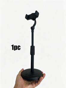 2/1pc Adjustable Rotating Phone Stand, Waterproof ABS Desktop Tripod, Suitable For Live Streaming And Video Recording, Stable Phone Base With Replacement Accessories, Great Gift Choice - Multicolor - View 13