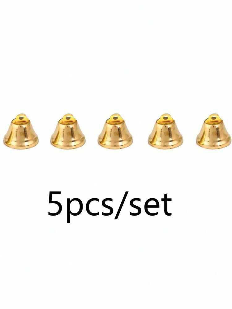 21pcs/Set Gold Bell Decorations, For Tabletop Centerpiece Decor, Small Wedding Tabletop Decor Bells - A - View 13
