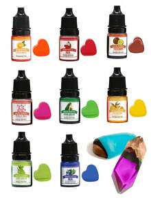 1 Bottle 12 Colors 5ml Epoxy Resin Pigment Transparent UV Epoxy Resin Dye Liquid DIY Jewelry Making Accessories Candle Dye - UV Color Pigment - View 2