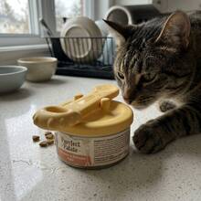 Set Sendok Makanan Basah Kucing dengan Pembuka Kaleng, Alat Pemberian Makan Hewan Peliharaan Multifungsi, Cocok untuk Makanan Kaleng, Sendok Pemberian Makan Kucing & Anak Kucing yang Praktis, Aksesori Makanan Hewan Peliharaan, Perlengkapan Kucing - 10L - View 3