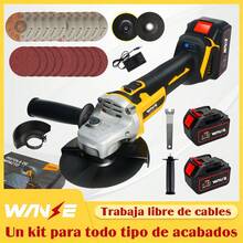 WANSE 21V Cordless Grinding Machine With Brushless Motor - Yellow - View 1