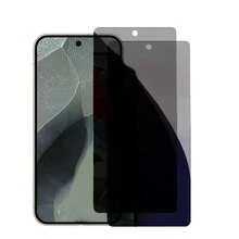 2pcs Privacy Tempered Glass Screen Protector For 11/ Pixel 11 PRO / Pixel 10 / Pixel 10 Pro, Anti-Peeping, Black, Supports Fingerprint Unlock, Privacy Layer - Black - View 6