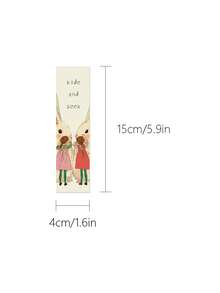 30pcs Fairy Tale Cartoon Bookmarks Creative Bookmarks Suitable For Library Cards, Marking Cards, Reading Cards, Message Cards, Suitable For Reading Enthusiasts, Applicable For Students, Book Decoration, Back To School Season, School Supplies, Birthday Party Gifts, Holiday Gifts - 30pcs - View 2