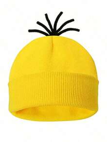 Hasbro Despicable Me Minion Yellow Hat Costume Knitted Hat And Gloves Set, Halloween Costume Props Role Play - A - View 11