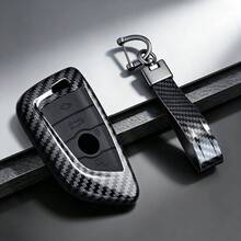 ABS Car Key Case Remote Cover Shell Holder Protector Chain Fob For BMW 120i 225i 320i 330Li 1 2 3 Series I3 IX3 X3 X2 M3 M2 X3M - Type a - View 9