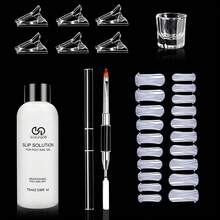 Duolingdai Slip Solution Tool Kit Is Available For Your Choice. The 75ml Nail Polish Lubricating Liquid Is Suitable For Doing Manicures And Comes With Brushes And Other Tools In The Kit. - Multicolor - View 13