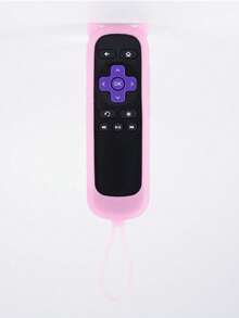 2pcs Glow-In-The-Dark Silicone Remote Control Protective Covers, Remote Control Storage Rack, Night Light Remote Control Protective Case, Suitable For Hisense TV Remote/Simple Remote/Voice Remote, Silicone Protective Cover, No Battery Included, Storage Box, Room Decor, Home Decor, Kitchen Essentials, Autumn Home Decor, Bedroom Decor, Kitchen, Home - A - View 13