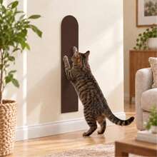 Self-Adhesive Cat Scratching Pad, Suitable For Sofa, Wall, Floor, DIY Cuttable Cat Toy, Indoor Cat Furniture Protection Pad, Durable Scratching Pad For Claw Sharpening, Resting, Playing, Home Cat Supplies, Sofa Protection Pad - 15cmx60cm(1pcs) - View 18