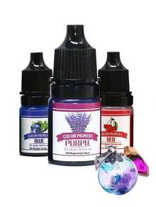 1 Bottle 12 Colors 5ml Epoxy Resin Pigment Transparent UV Epoxy Resin Dye Liquid DIY Jewelry Making Accessories Candle Dye - UV Color Pigment - View 4