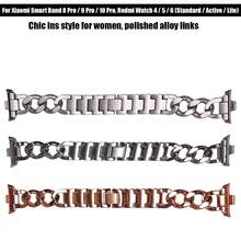 Metal Strap Compatible With Xiaomi Mi Band 8 9 10 Metal Bracelet Screwless Stainless Steel For Mi Band 8 9 10 Strap Wristbands - For Mi Band 10/9/8 - View 10