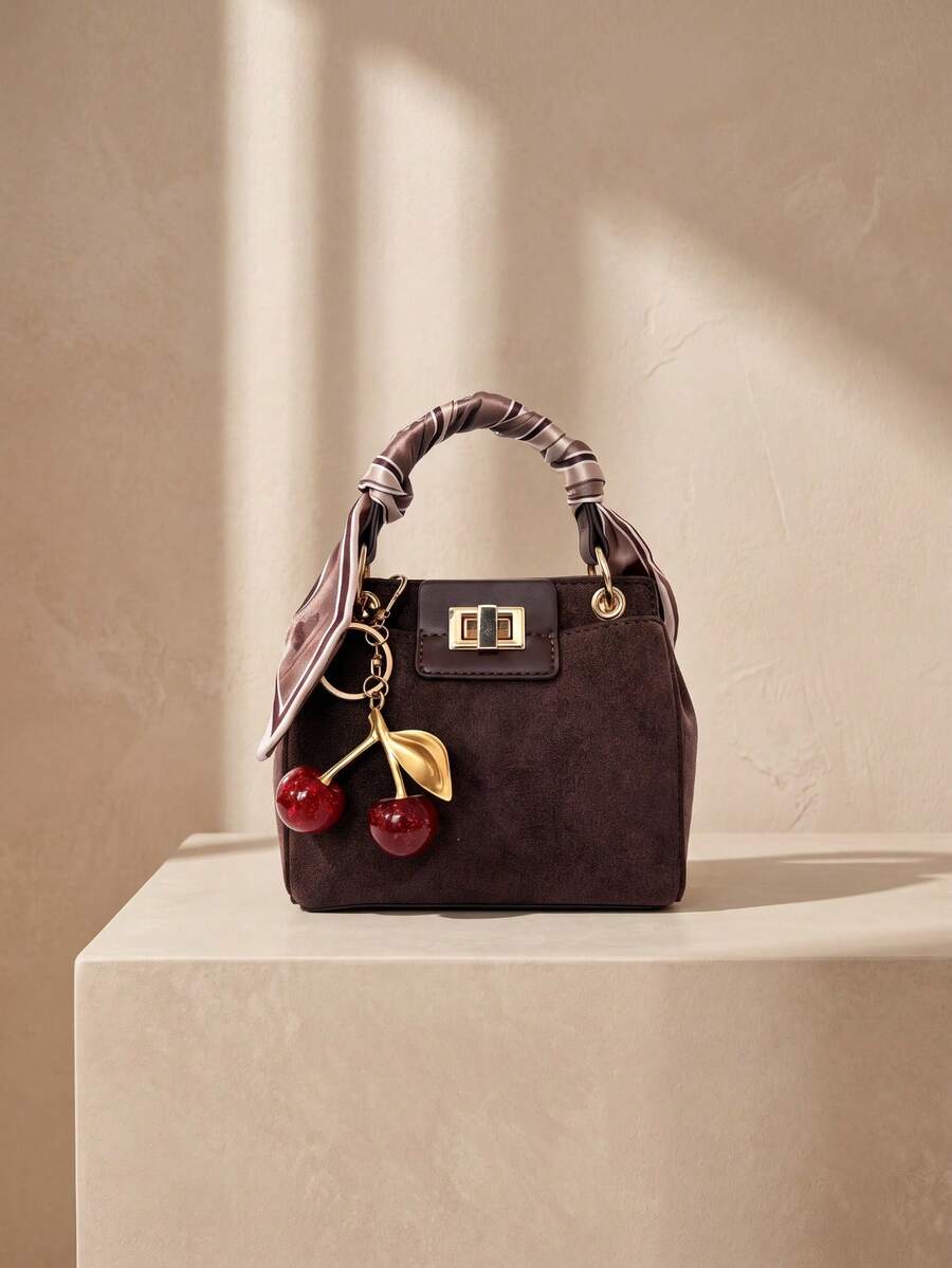 Fashion Commuter Bag, Luxury Women's Bag, Exquisite Crossbody Handbag, High-End Versatile, Suitable For Work - Coffee Brown - View 1