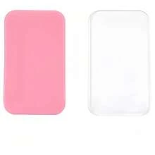 1 Set Reusable Silicone False Eyelash Extension Kit - Pink, Includes Lash Pad & Glue Applicator, Hypoallergenic Alcohol-Free - Multicolor - View 10
