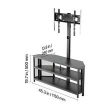 Television Stands & Entertainment Centers - Black - View 11