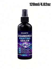 New Diamond Painting Sealant Spray, Quick-Drying Diamond Art Sealant, Prevent Yellowing, With Transparent Gloss Protection Layer, Firmly Lock Diamonds, Used For Diamond Art, Coasters, Art Puzzles And DIY Craft Projects. - A - View 10