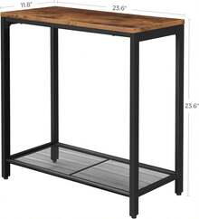 Sofa & Console Tables - Coffee Brown - View 2