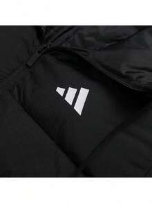 Adidas Women's Cotton & Down ESS 3S P D HO Minimalist Comfortable Down Jacket KH3978 (80% Down, 20% Feather) - Black - View 3