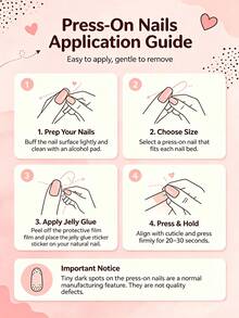 24pcs Vintage Autumn White & Coffee Color Striped French Scroll 3D Pumpkin Button Design Press-On False Nails, Perfect Fit, Suitable For Women's Daily Commute, Autumn/Winter Gatherings And Party Occasions Nail Art - Multicolor - View 6