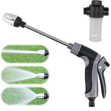 1pc Portable Handheld High‑Pressure Car Wash Spray Gun With Alloy Long Extension Rod And Non‑Slip Handle, Multi‑Use Water Sprayer Nozzle For Car Exterior Washing, Garden Watering, Patio Rinsing And Household Outdoor Surface Cleaning - View 12