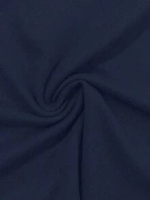 Sexy Backless Round Neck Long Sleeve Tight Bodysuit, Multi-Functional Slim Fit Design, Suitable For Spring And Autumn, Deep Blue Tight Bodysuit - Dark Blue - View 8