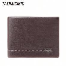Business Style Men's Wallet With Multiple Card Slots For ID, Bank Cards, Transit Cards, Built-In Zipper Coin Pocket For Coins And Cash, Classic PU Lychee Texture Short Bifold Wallet With Large Capacity Bill Compartment, Black, Christmas And Thanksgiving Gift For Boyfriend And Father - Multicolor - View 11
