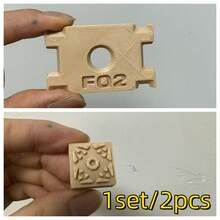 Ceramic Pottery Shaping And Repair Tools & Asymmetrical Clay Sealing Tools, For Expressing Gratitude, 2 Different Shaped Plastic Trimming Scrapers, Each Tool Can Correct 6 Different Thicknesses - Multicolor - View 8