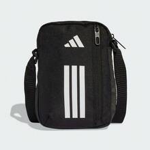 Adidas PRIMELIFT 2.4L Brand Logo Print Polyester Black Crossbody Bag Unisex Black - Black - View 6