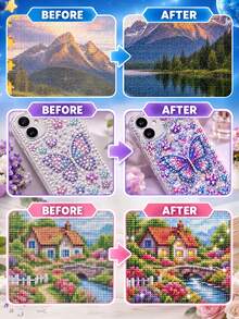 New Diamond Painting Sealant Spray, Quick-Drying Diamond Art Sealant, Prevent Yellowing, With Transparent Gloss Protection Layer, Firmly Lock Diamonds, Used For Diamond Art, Coasters, Art Puzzles And DIY Craft Projects. - A - View 6