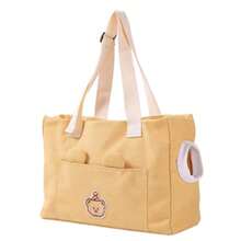 1pc Pet Outdoor Shoulder Bag, Convenient For Travel And Walking, Suitable For Small Dogs And Puppies, Dog-Specific Shoulder Bag, Dog-Related Supplies - Multicolor - View 4